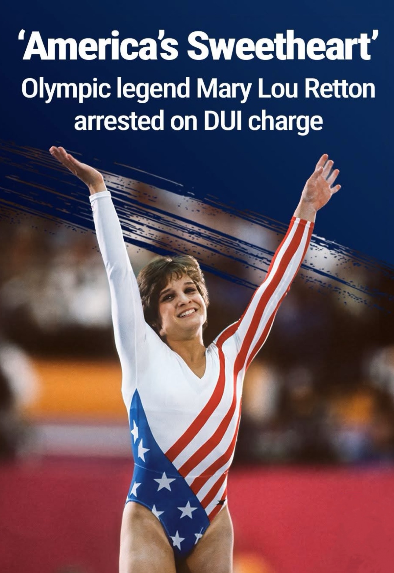 “Fall from Grace: Olympic Legend Mary Lou Retton Arrested for DUI After Health Battle”