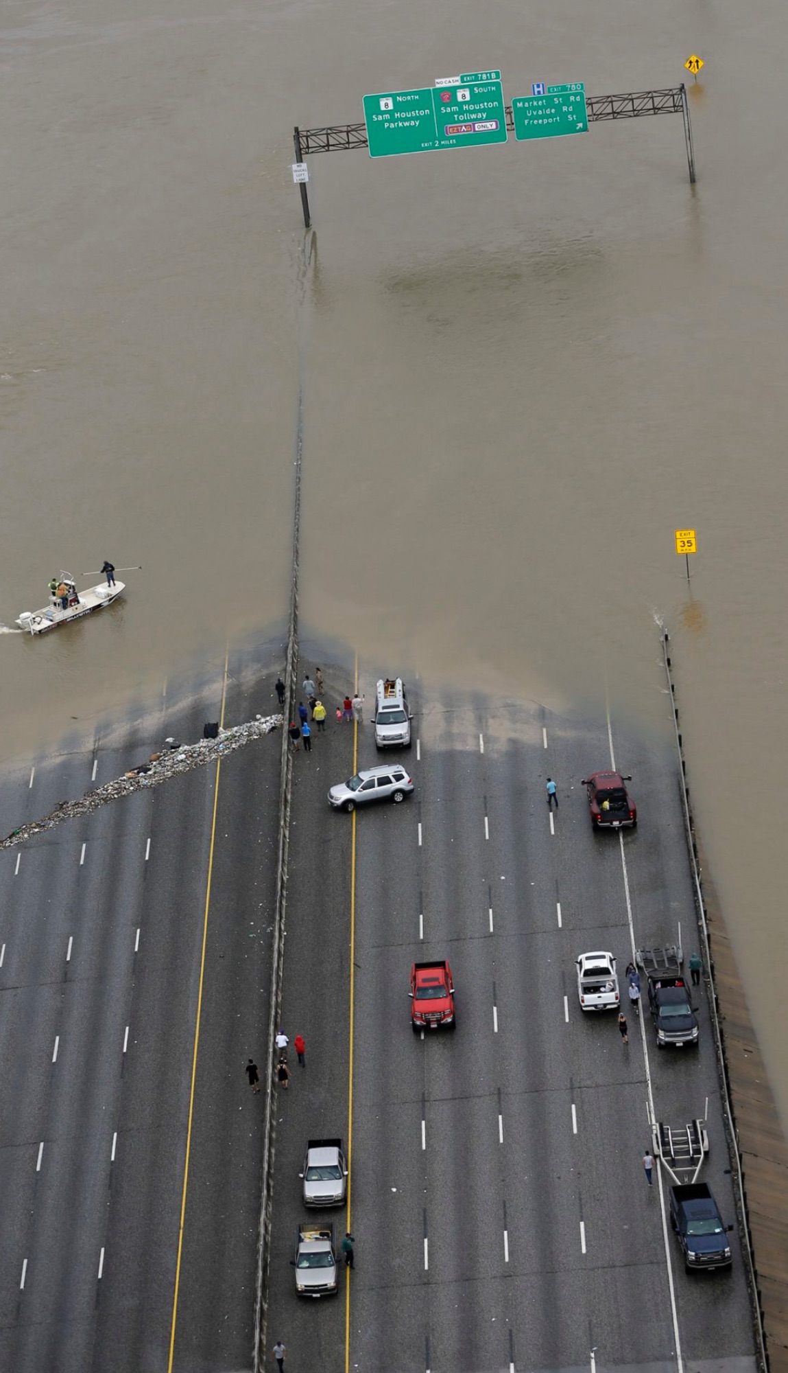 “Ocean swallowed the whole city”.
