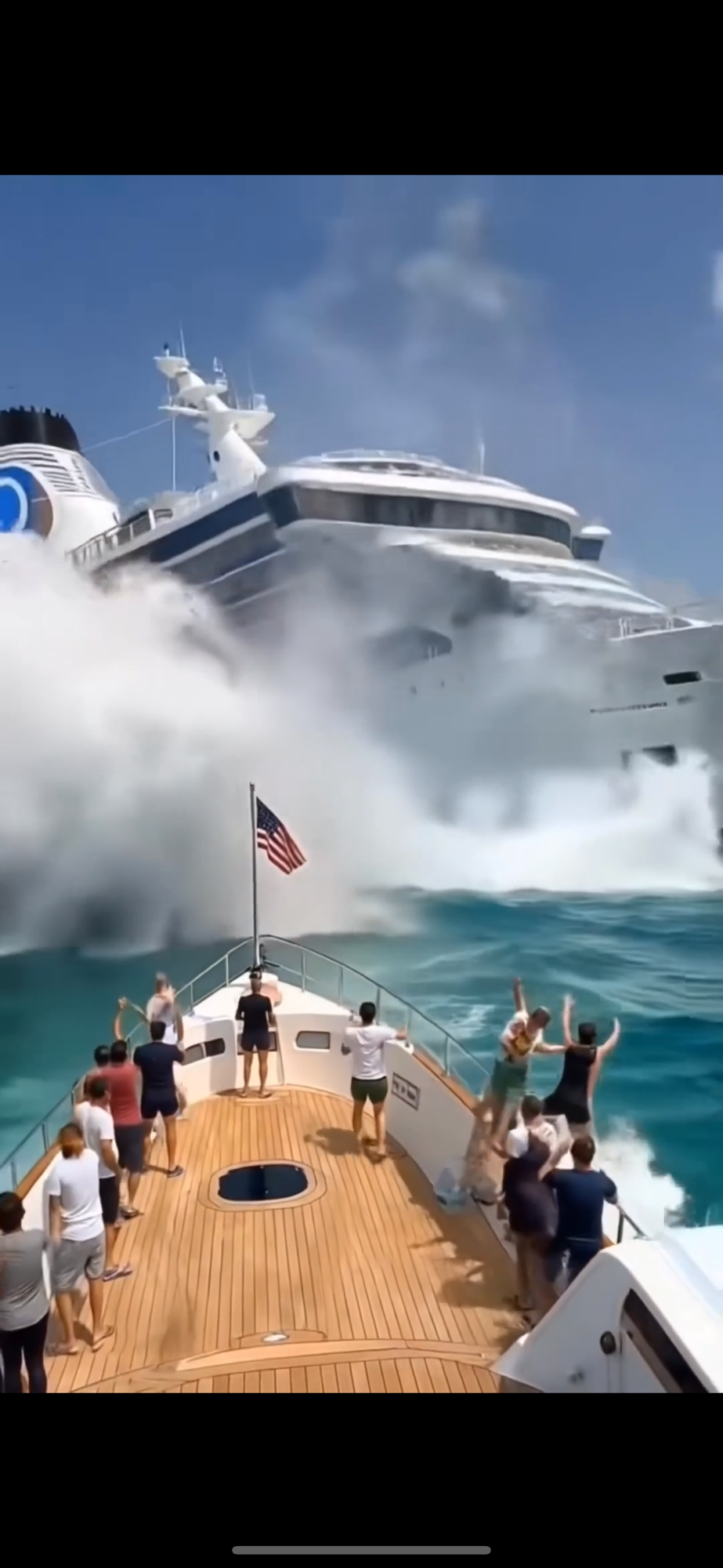 TRAGEDY AT SEA – SHIP COLLISION, PEOPLE FIGHTING FOR THEIR LIVES!