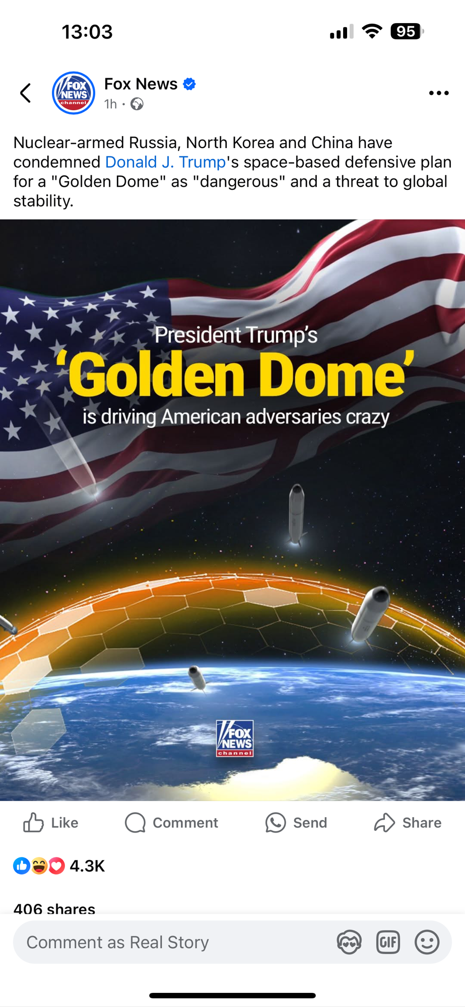 Trump’s ‘Golden Dome’ Plan Sparks Global Panic – Russia, China, and North Korea Furious!